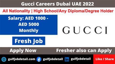 apply for gucci model|gucci uae careers.